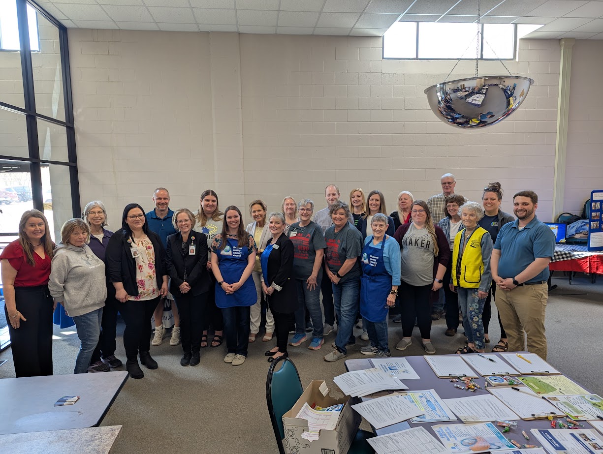 Group photo from a 2025 Volunteer Event