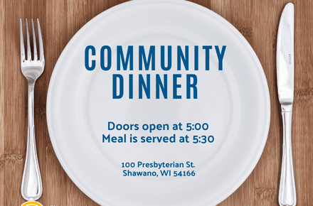 Community Dinner Logo