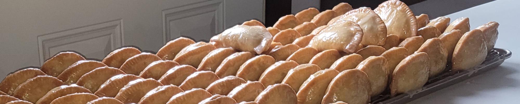 Image of the actual fry pies made by the Yoder family.